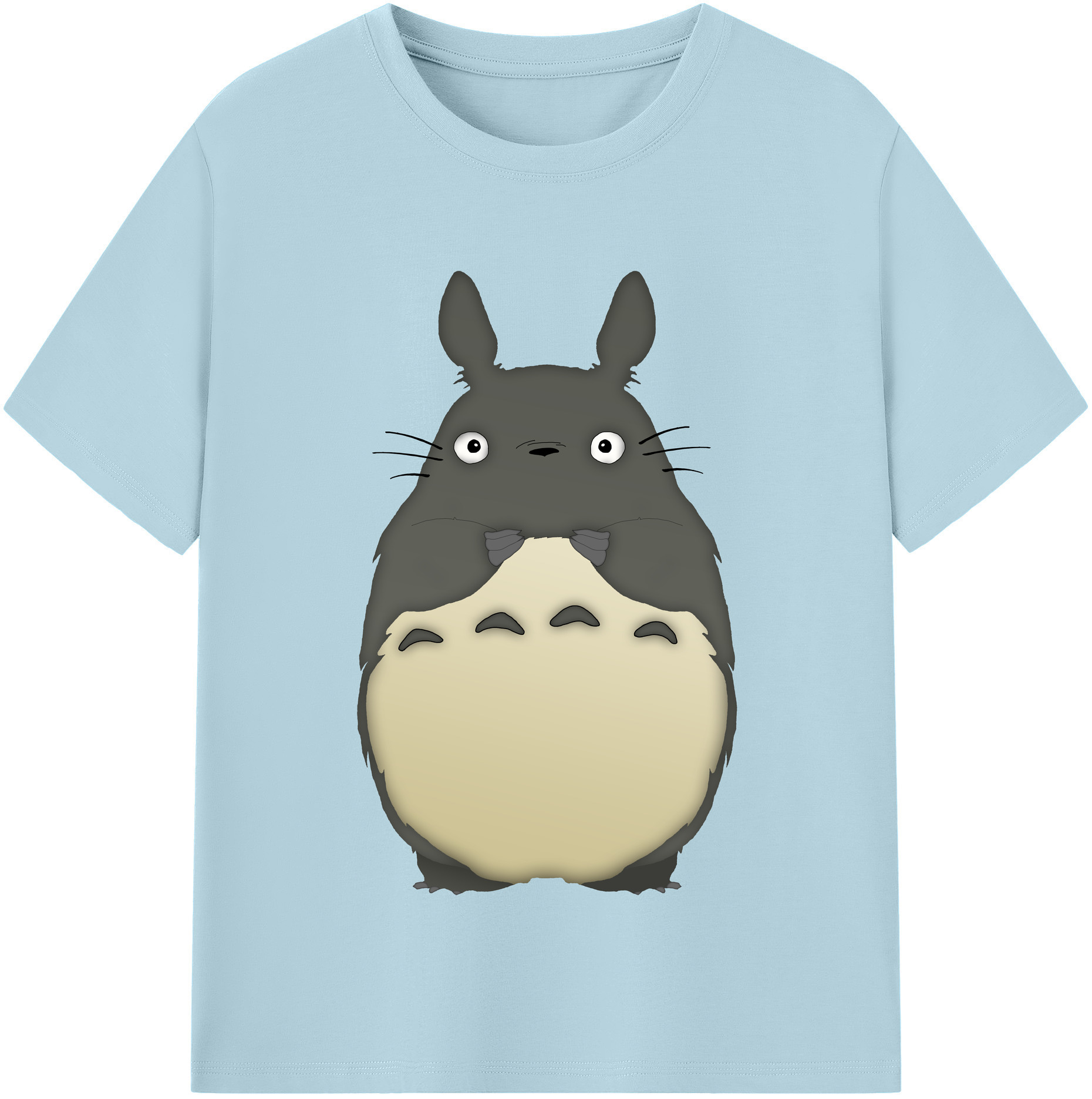 （画像用） となりのトトロ 草壁メイ 草壁サツキ My Neighbor Totoro Satsuki Kusakabe Mei Kusakabe 綿100％半袖Tシャツ（フロントプリント）